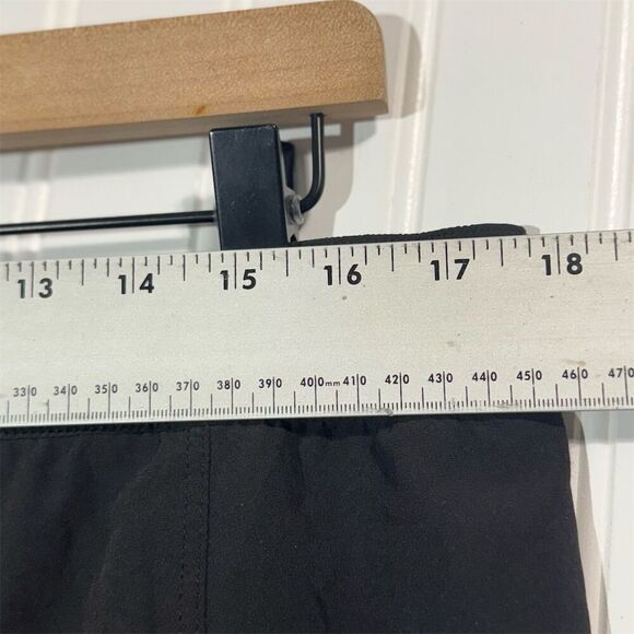 Patagonia Black Active Skort Built in Shorts Pockets Recycled Polyester Stretch - Picture 4 of 6